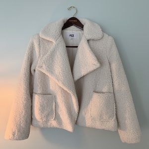 South Moon Under, Cream Teddy Jacket